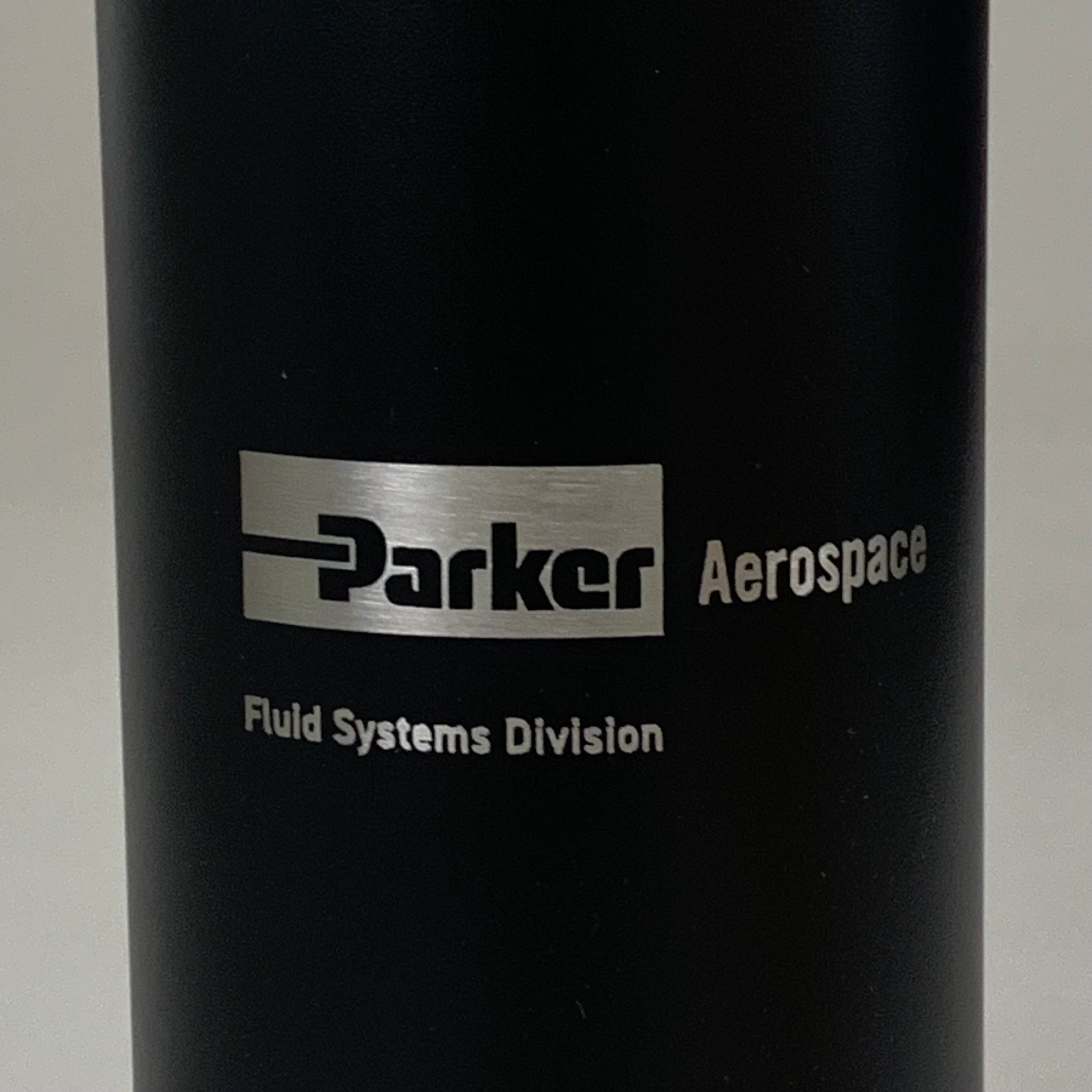 YETI Rambler Leak Proof, 18oz Black Tumbler w/ "Parker Aerospace"GS9501-1