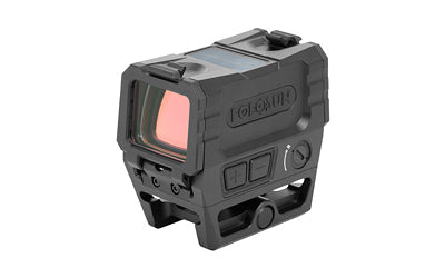 Holosun Technologies AEMS EVO -  Gold Dot -  Enclosed Rifle Sight -  2MOA and 65 MOA Dot -  1X Magnification -  Anodized Finish -  Black