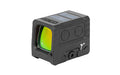 Holosun Technologies AEMS Micro -  Green Dot -  Enclosed Pistol Sight -  2 MOA Dot and 32 MOA Circle -  Anodized Finish -  Black -  Includes RMSc-AEMS MICRO Adapter Plate