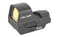 Holosun Technologies Open Reflex -  Green 2 MOA Dot or 2 MOA Dot with 65 MOA Circle -  Solar with Internal Battery -  Quick Release Mount -  AR Riser -  Protective Hood -  Black Finish