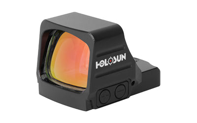 Holosun Technologies 407COMP -  Gold Dot -  Open Pistol Sight -  6 MOA Dot -  1X Magnification -  Anodized Finish -  Black