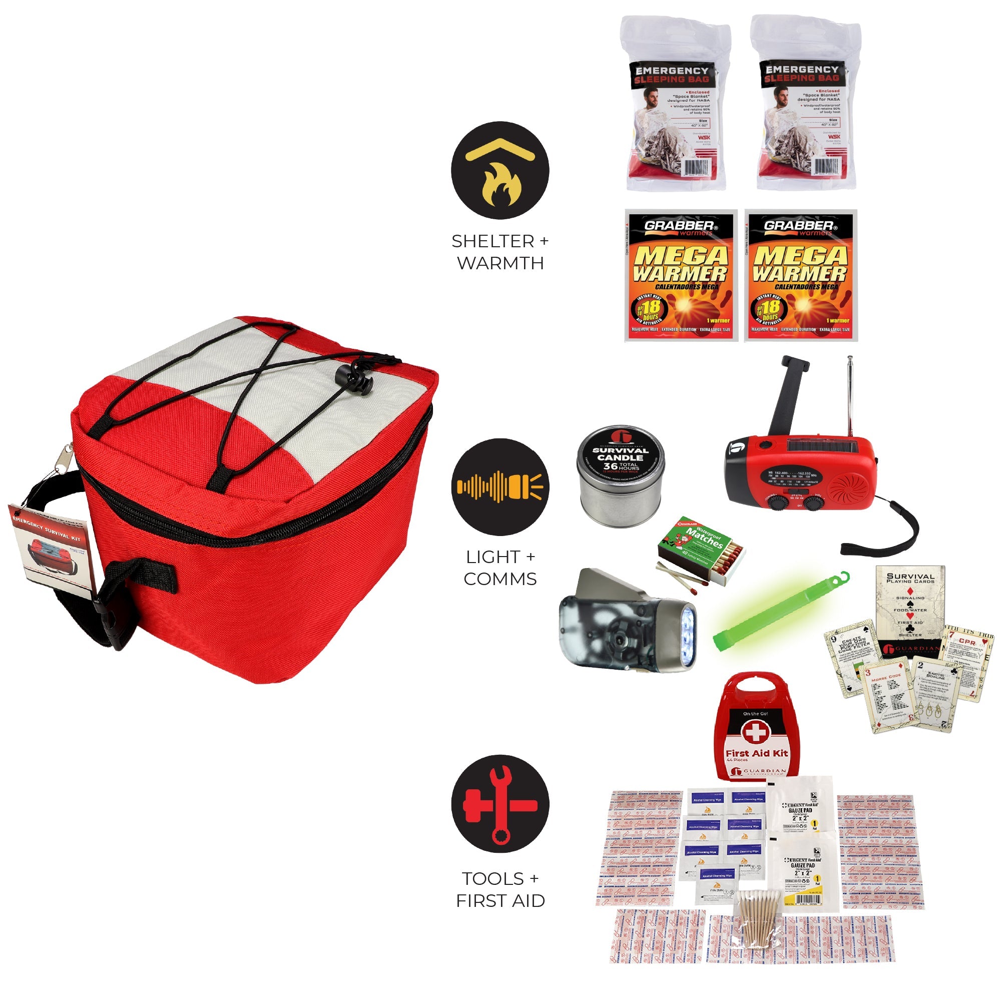 Blackout Kit | Emergency Light, Warmth & First Aid Supplies