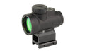Trijicon MRO SD -  Red Dot -  25mm Objective -  2 MOA Dot -  Matte Finish -  Black -  Lower 1/3 Co-Witness Mount