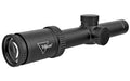 Trijicon Huron 1-4x24mm Riflescope BDC Hunter Holds -  30mm Tube -  Satin Black -  Capped Adjusters