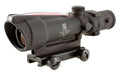 Trijicon ACOG Rifle Scope -  3.5X35 -  Red Chevron Reticle .308 -  Includes Flattop Mount -  Matte Finish