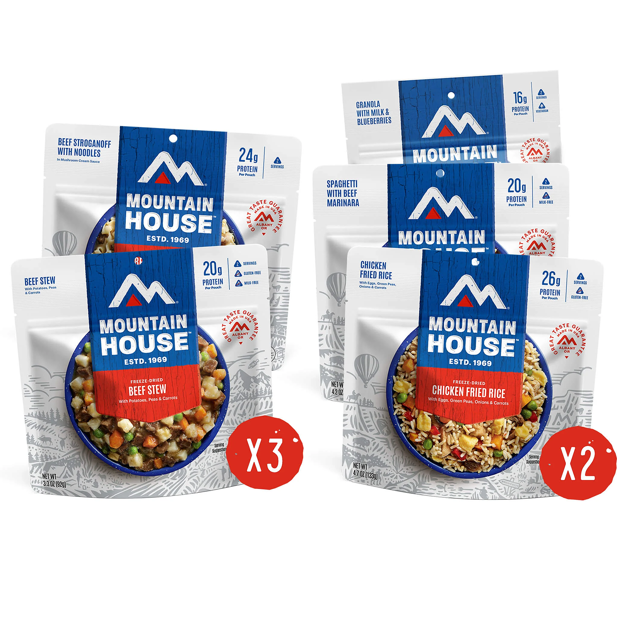 Mountain House Classic Meal Assortment Bucket