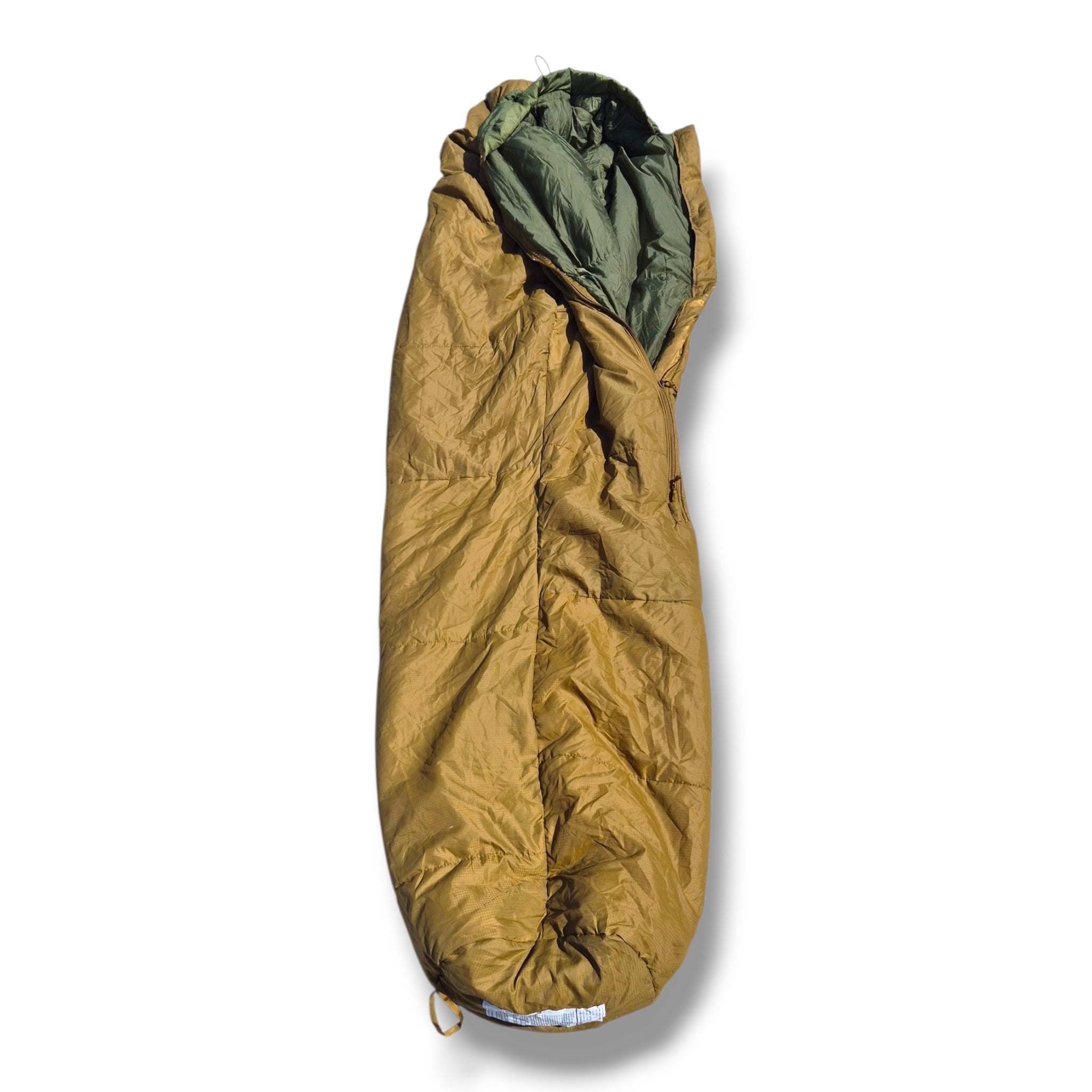 USMC 3 Season Sleeping Bag Coyote Brown issued condition